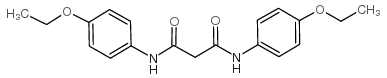 N,N'-bis(4-ethoxyphenyl)propanediamide结构式