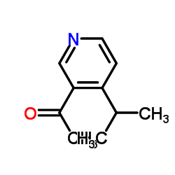 1-(4-Isopropyl-3-pyridinyl)ethanone结构式