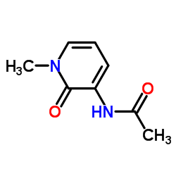 Acetamide, N-(1,2-dihydro-1-methyl-2-oxo-3-pyridinyl)- (9CI) structure