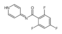 Benzamide, 2,4,6-trifluoro-N-4-pyridinyl- (9CI) Structure