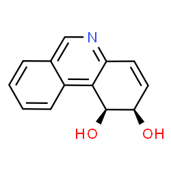 1,2-Phenanthridinediol, 1,2-dihydro-, (1R,2S)-rel- (9CI)结构式