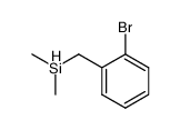 (o-Bromobenzyl)dimethylsilane Structure