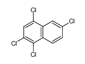 1,2,4,6-tetrachloronaphthalene structure