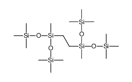 trimethyl-[methyl-[2-[methyl-bis(trimethylsilyloxy)silyl]ethyl]-trimethylsilyloxysilyl]oxysilane Structure