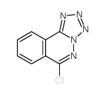 6-Chlorotetraazolo[5,1-a]phthalazine结构式