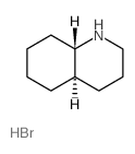 1,2,3,4,4a,5,6,7,8,8a-decahydroquinoline结构式