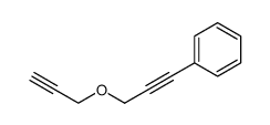 (3-(prop-2-ynyloxy)prop-1-ynyl)benzene结构式