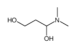 1-(dimethylamino)propane-1,3-diol structure