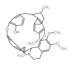 尖刺檗鹼结构式