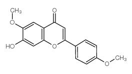 7-羟基-6,4'-二甲氧基异黄酮结构式