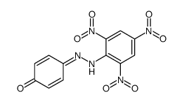 4-[(2,4,6-trinitrophenyl)hydrazinylidene]cyclohexa-2,5-dien-1-one Structure