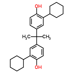 4,4'-Propane-2,2-diylbis(2-cyclohexylphenol) structure