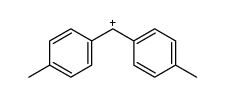 bis(p-methylphenyl)carbenium ion结构式
