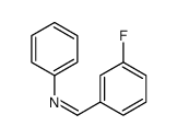 1-(3-fluorophenyl)-N-phenylmethanimine Structure