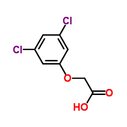 (3,5-Dichlorophenoxy)acetic acid Structure