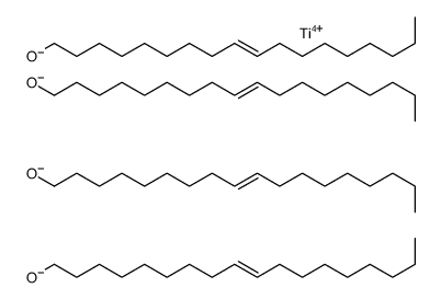 titanium tetrakis[(Z)-octadec-9-enolate]结构式