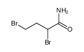 2,4-dibromobutyric acid amide Structure