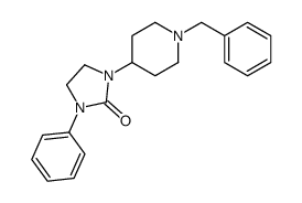 1-(1-benzylpiperidin-4-yl)-3-phenylimidazolidin-2-one结构式