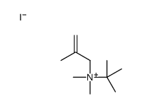 tert-butyl-dimethyl-(2-methylprop-2-enyl)azanium,iodide Structure