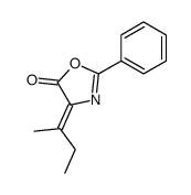 4-butan-2-ylidene-2-phenyl-1,3-oxazol-5-one Structure