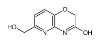 6-(羟基甲基)-2H-吡啶并[3,2-b][1,4]噁嗪-3(4H)-酮结构式