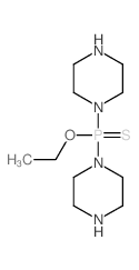 ethoxy-dipiperazin-1-yl-sulfanylidene-phosphorane结构式