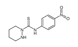 N-(4-nitrophenyl)diazinane-1-carbothioamide Structure