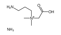 1-Propanaminium, 3-amino-N-(carboxymethyl)-N,N-dimethyl-, N-coco acyl derivs., chlorides, ammonium salts结构式