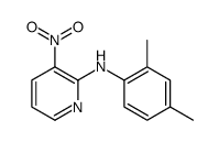 N-(2,4-dimethylphenyl)-3-nitropyridin-2-amine结构式