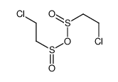 2-chloroethylsulfinyl 2-chloroethanesulfinate结构式