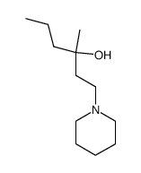 3-methyl-1-piperidin-1-yl-hexan-3-ol结构式