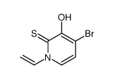 4-bromo-1-ethenyl-3-hydroxypyridine-2-thione Structure