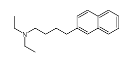 N,N-diethyl-4-naphthalen-2-ylbutan-1-amine结构式