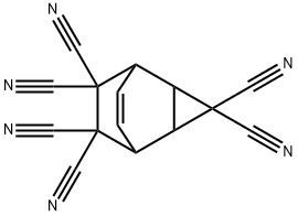 Tricyclo[3.2.2.02,4]non-8-ene-3,3,6,6,7,7-hexacarbonitrile Structure