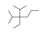 3-ethyl-2-methyl-3-propan-2-ylhexane Structure