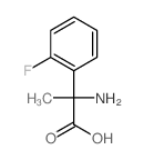 2-amino-2-(2-fluorophenyl)propanoic acid Structure