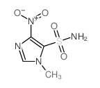 1H-Imidazole-5-sulfonamide,1-methyl-4-nitro- structure