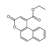 ethyl 3-oxobenzo[f]chromene-1-carboxylate结构式