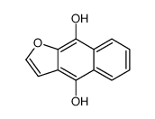 Naphtho[2,3-b]furan-4,9-diol (9CI)结构式