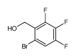 (6-bromo-2,3,4-trifluorophenyl)methanol结构式