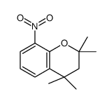 2,2,4,4-tetramethyl-8-nitro-3H-chromene Structure