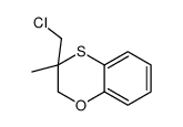 3-(chloromethyl)-3-methyl-2H-1,4-benzoxathiine Structure