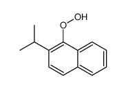 1-hydroperoxy-2-propan-2-ylnaphthalene Structure