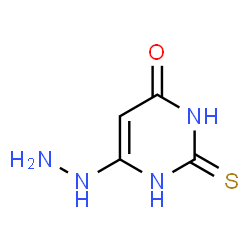 4(1H)-Pyrimidinone, 6-hydrazino-2,3-dihydro-2-thioxo- (9CI) picture