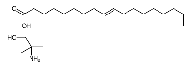 oleic acid, compound with 2-amino-2-methylpropan-1-ol (1:1) structure