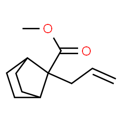 Bicyclo[2.2.1]heptane-7-carboxylic acid, 7-(2-propenyl)-, methyl ester (9CI)结构式