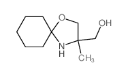 1-Oxa-4-azaspiro[4.5]decane-3-methanol,3-methyl-结构式