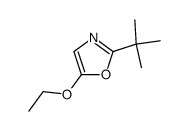 2-(1,1-dimethylethyl)-5-ethoxyoxazole Structure