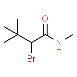 N1,3,3-TRIMETHYL-2-BROMOBUTANAMIDE structure