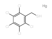 (2,3,4,5,6-pentachlorophenyl)methanethiol结构式